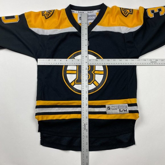 Tim Thomas Boston Bruins Reebok Hockey Jersey Boys Youth Small/Medium - Picture 13 of 15